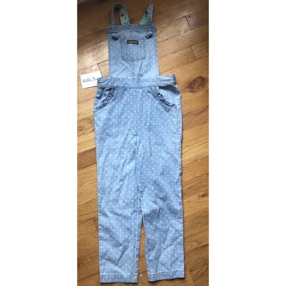 Matilda Jane Size 6 Square Dance Overalls brand new - Picture 1 of 5